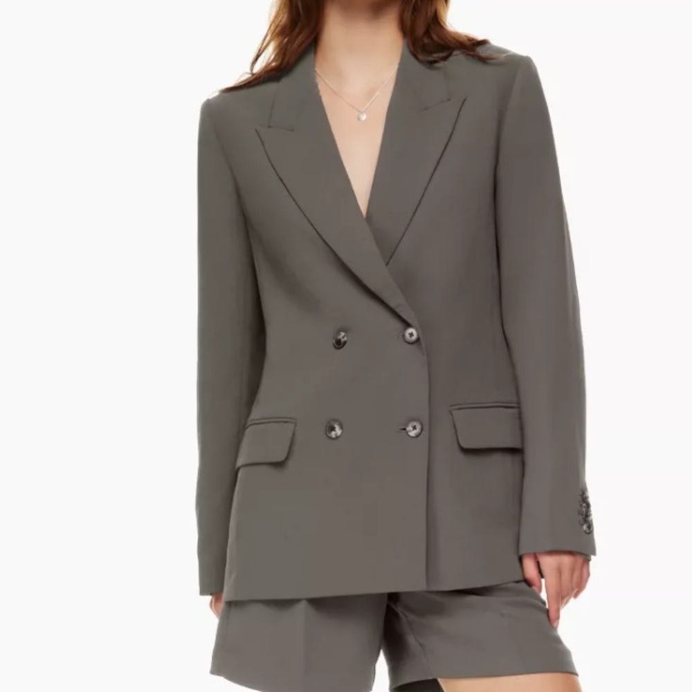 Aritzia Wilfred color light birch Destiny Blazer 1398 - Picture 6 of 6